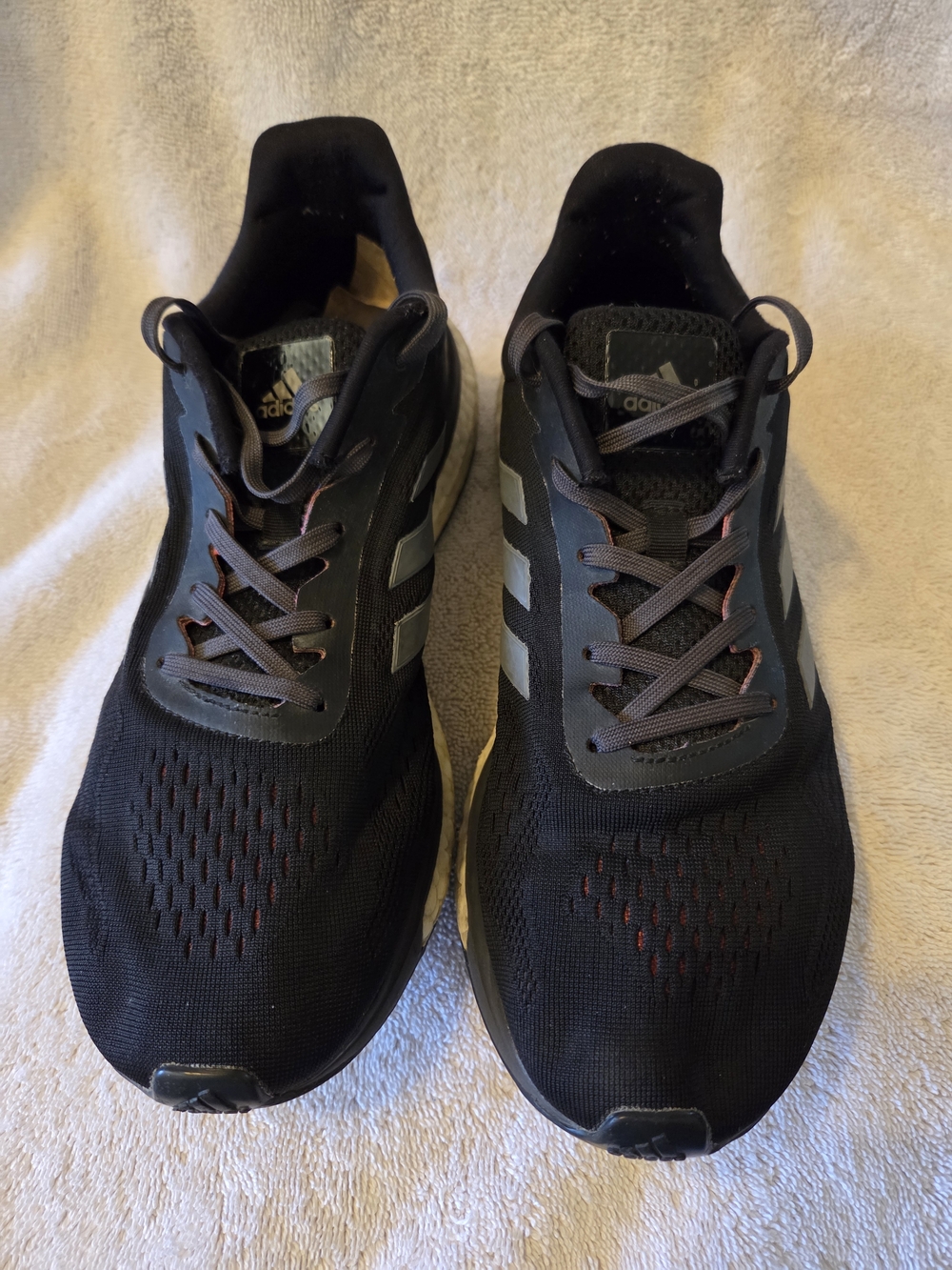 Adidas Ladies Black Running Shoes